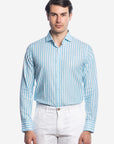 CAMICIA 100% LINO RIGA LARGA