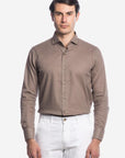 CAMICIA 100% LINO TINTA UNITA