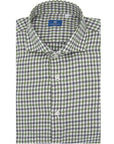 Camicia a quadri in flanella 100% cotone