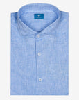 CAMICIA 100% LINO TINTA UNITA