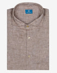 CAMICIA 100% LINO TINTA UNITA