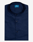CAMICIA 100% LINO COREANA TINTA UNITA