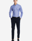 CAMICIA 100% COTONE FIL A FIL TINTA UNITA