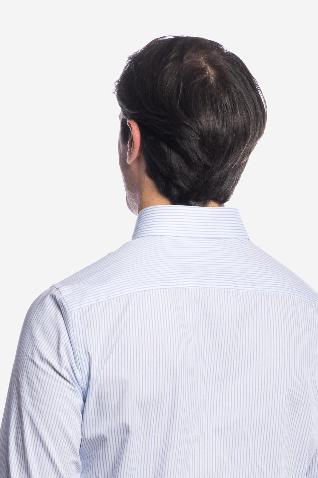 BOTTON DOWN 100% COTONE CON RIGA STRETTA