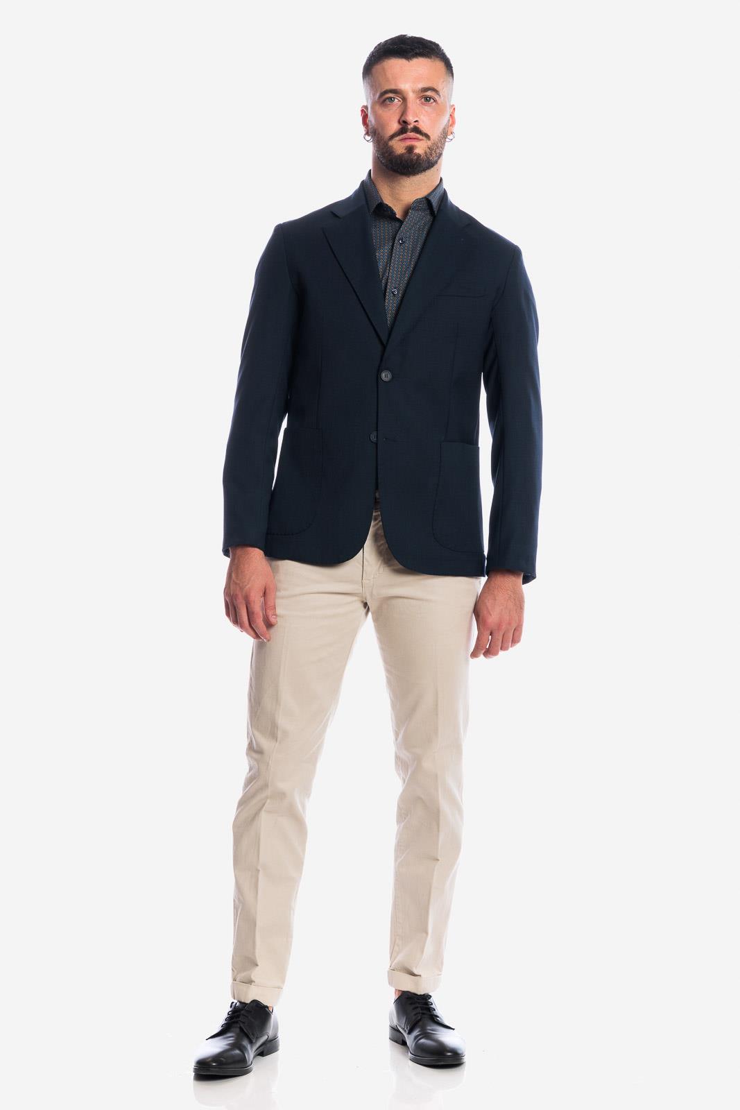 ALBERTO DIS 7 SINGLE BREASTED JACKET