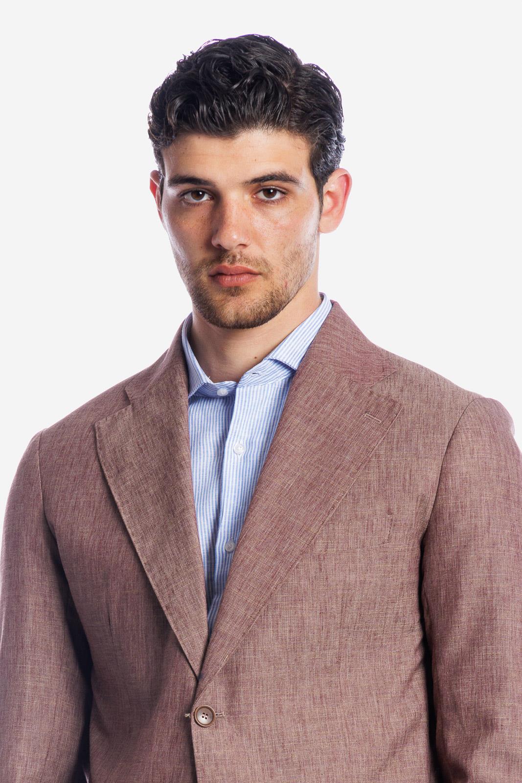 MELANGE SINGLE BREASTED JACKET