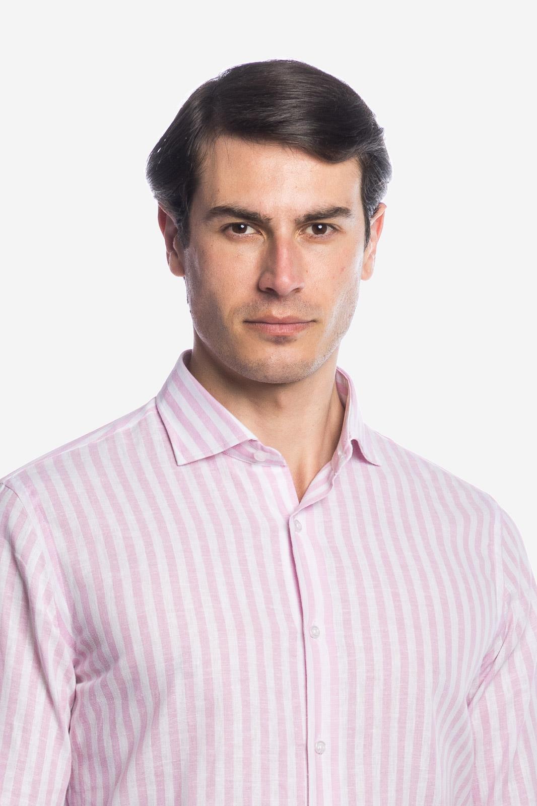 CAMICIA 100% LINO RIGA LARGA