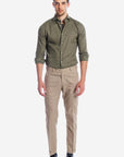 CAMICIA 100% LINO TINTA UNITA
