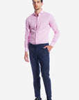 CAMICIA 100% LINO TINTA UNITA