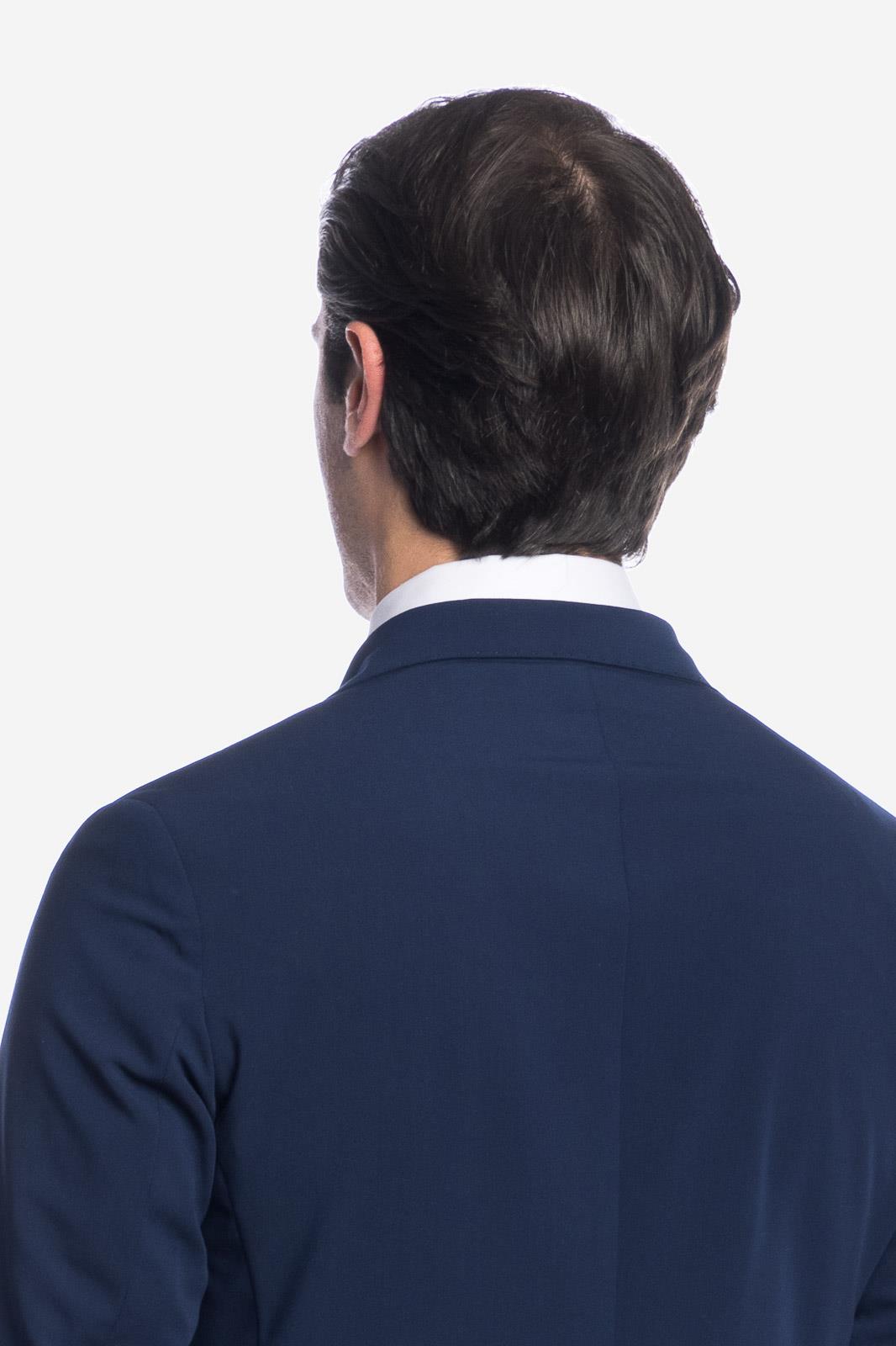 SOLID COLOR SINGLE BREASTED SUIT JACKET