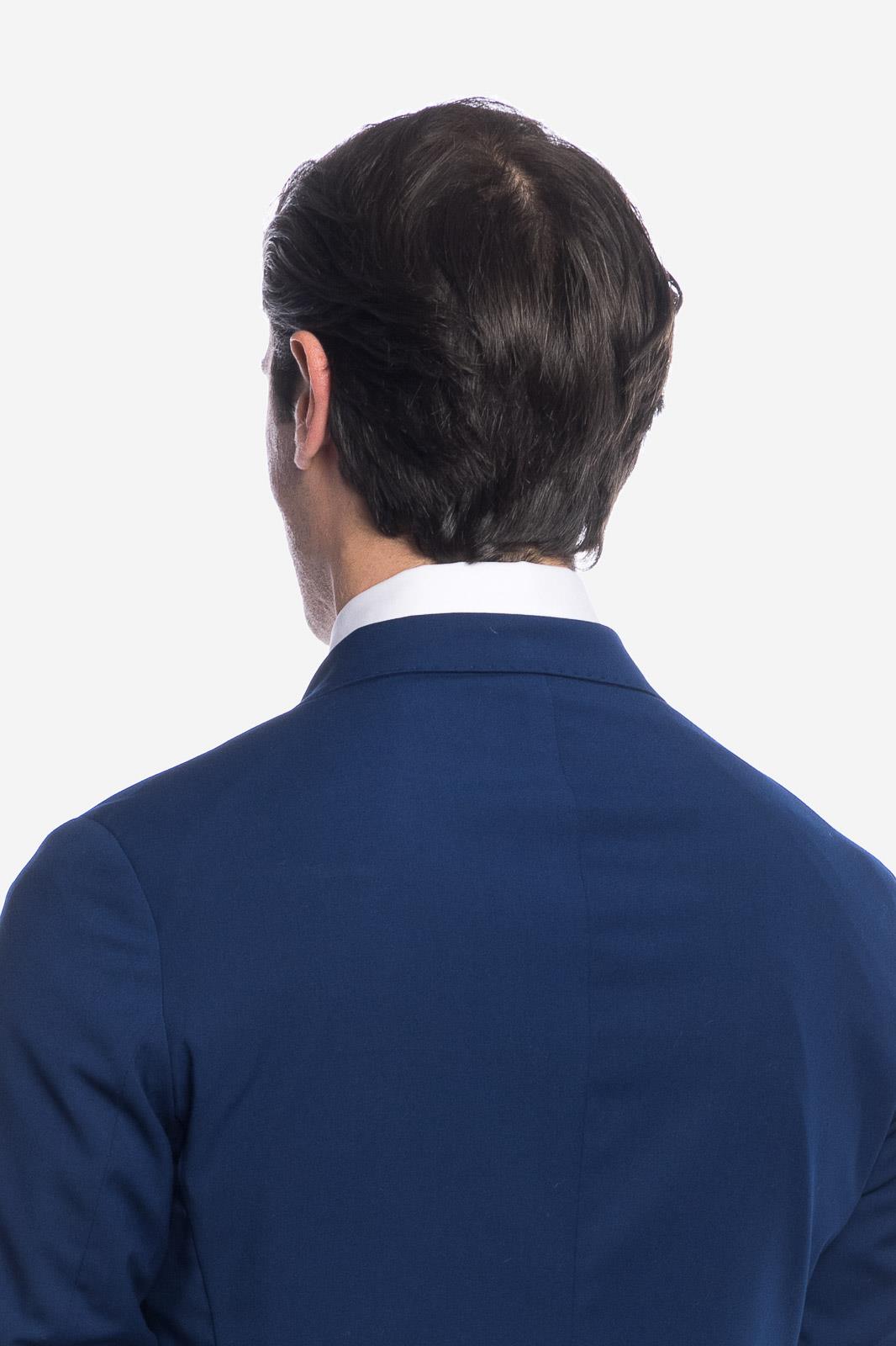 SOLID COLOR SINGLE BREASTED SUIT JACKET