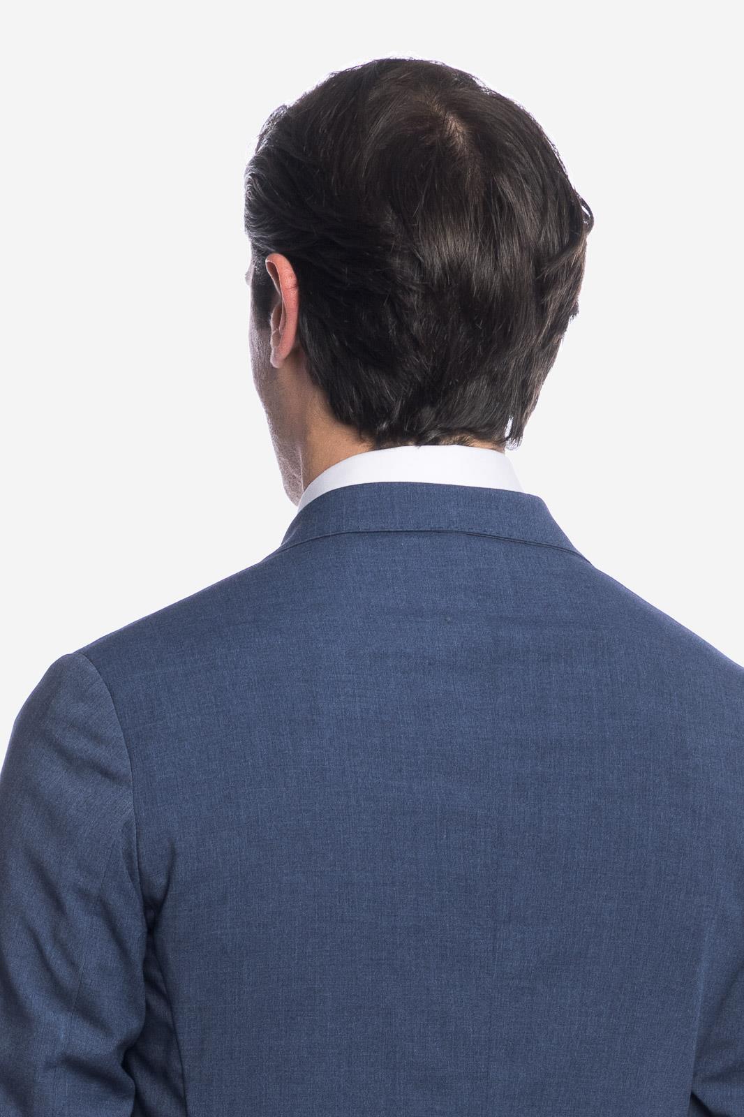 SOLID COLOR SINGLE BREASTED SUIT JACKET
