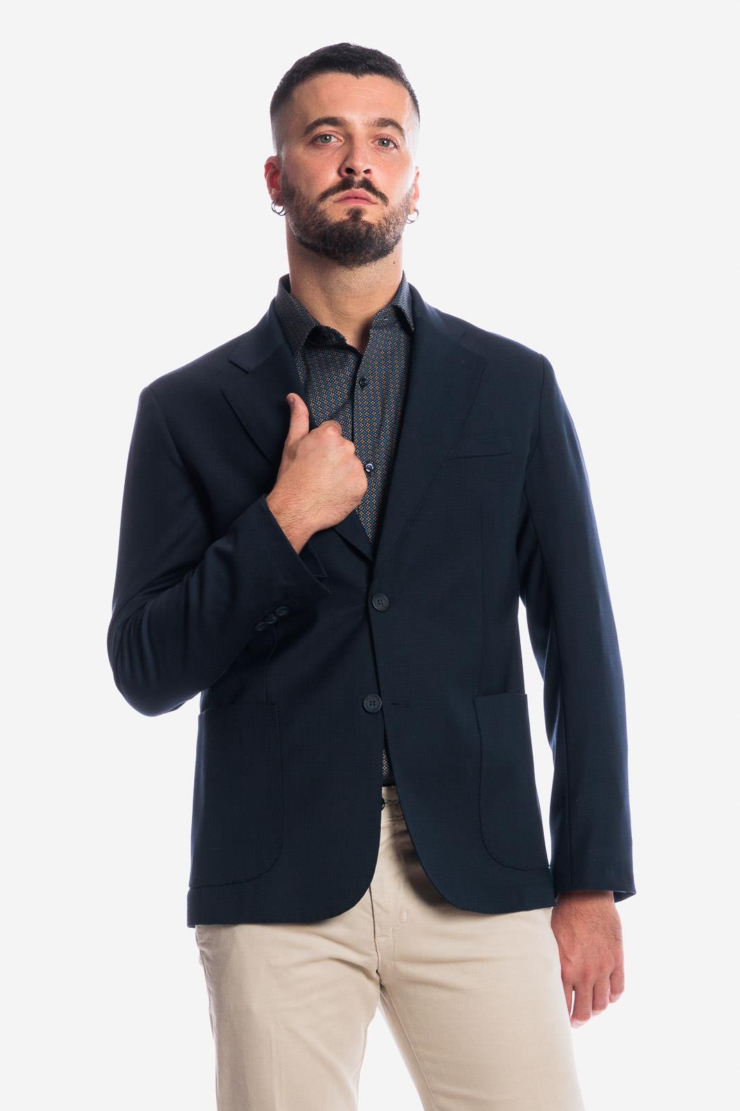 ALBERTO DIS 7 SINGLE BREASTED JACKET