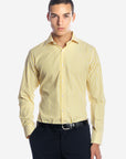 CAMICIA 100% COTONE RIGA EXTRA LARGA