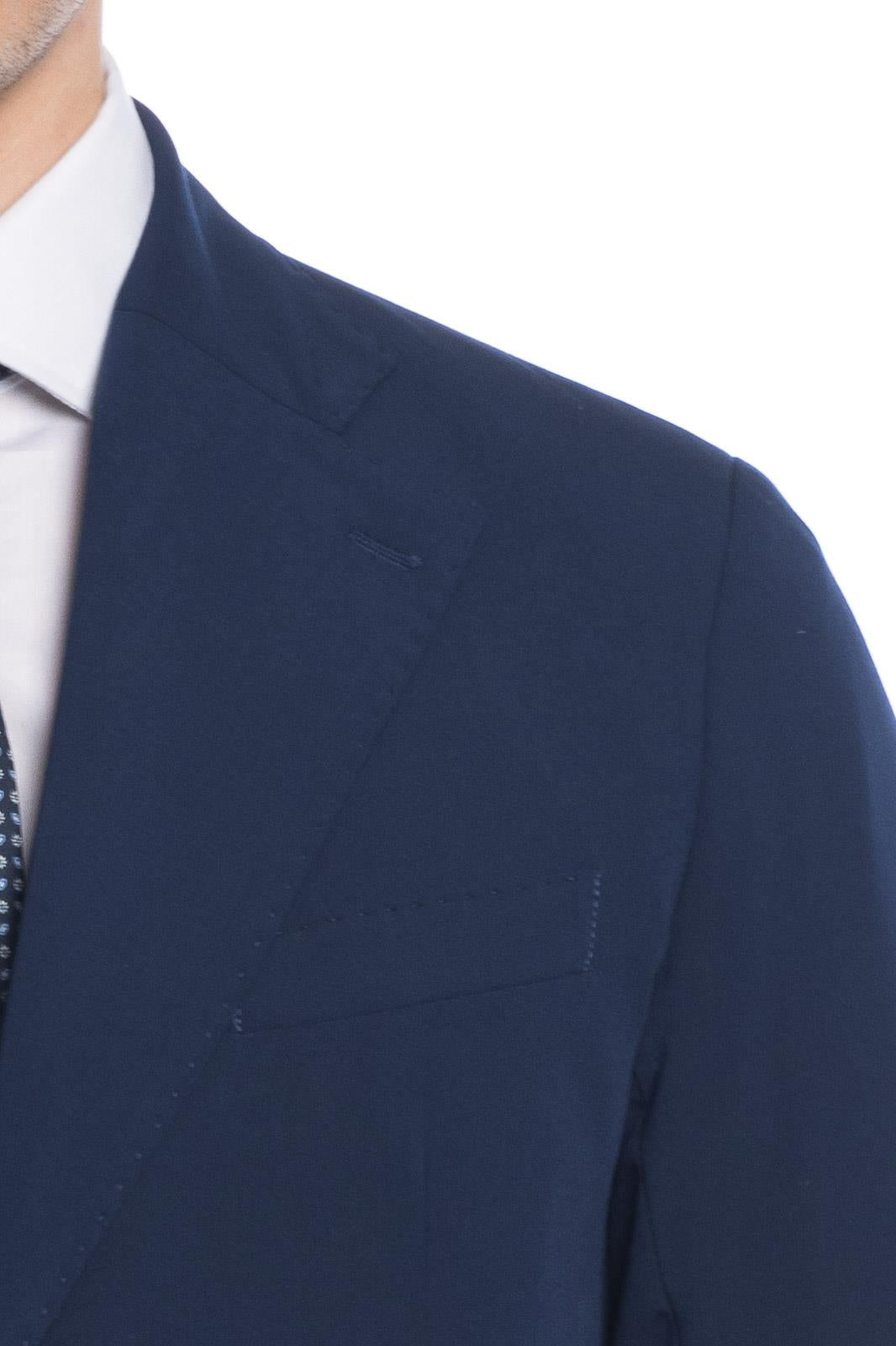 SOLID COLOR SINGLE BREASTED SUIT JACKET