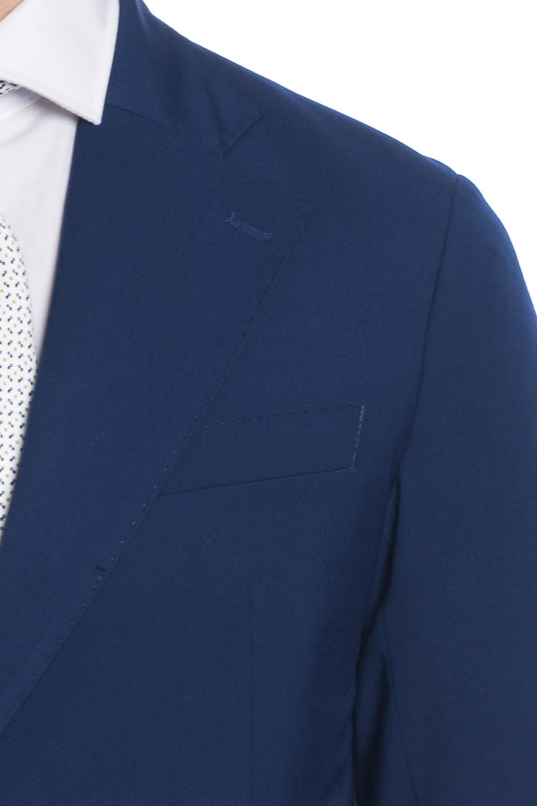 SOLID COLOR SINGLE BREASTED SUIT JACKET