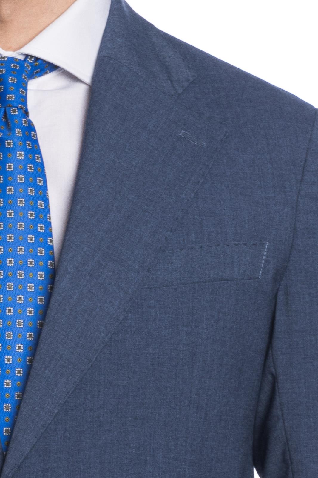SOLID COLOR SINGLE BREASTED SUIT JACKET