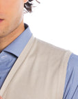 GILET IN VISCOSA