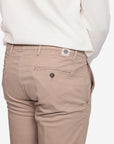 PANTALONE IN RASO DI COTONE CALDO