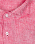 CAMICIA 100% LINO TINTA UNITA