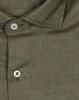 CAMICIA 100% LINO TINTA UNITA