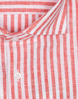 Camicia 100%lino riga media