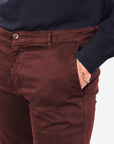 PANTALONE IN RASO DI COTONE CALDO
