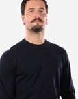 MAGLIA DI FILO IN COTONE MANICA LUNGA