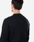 MAGLIA DI FILO IN COTONE MANICA LUNGA