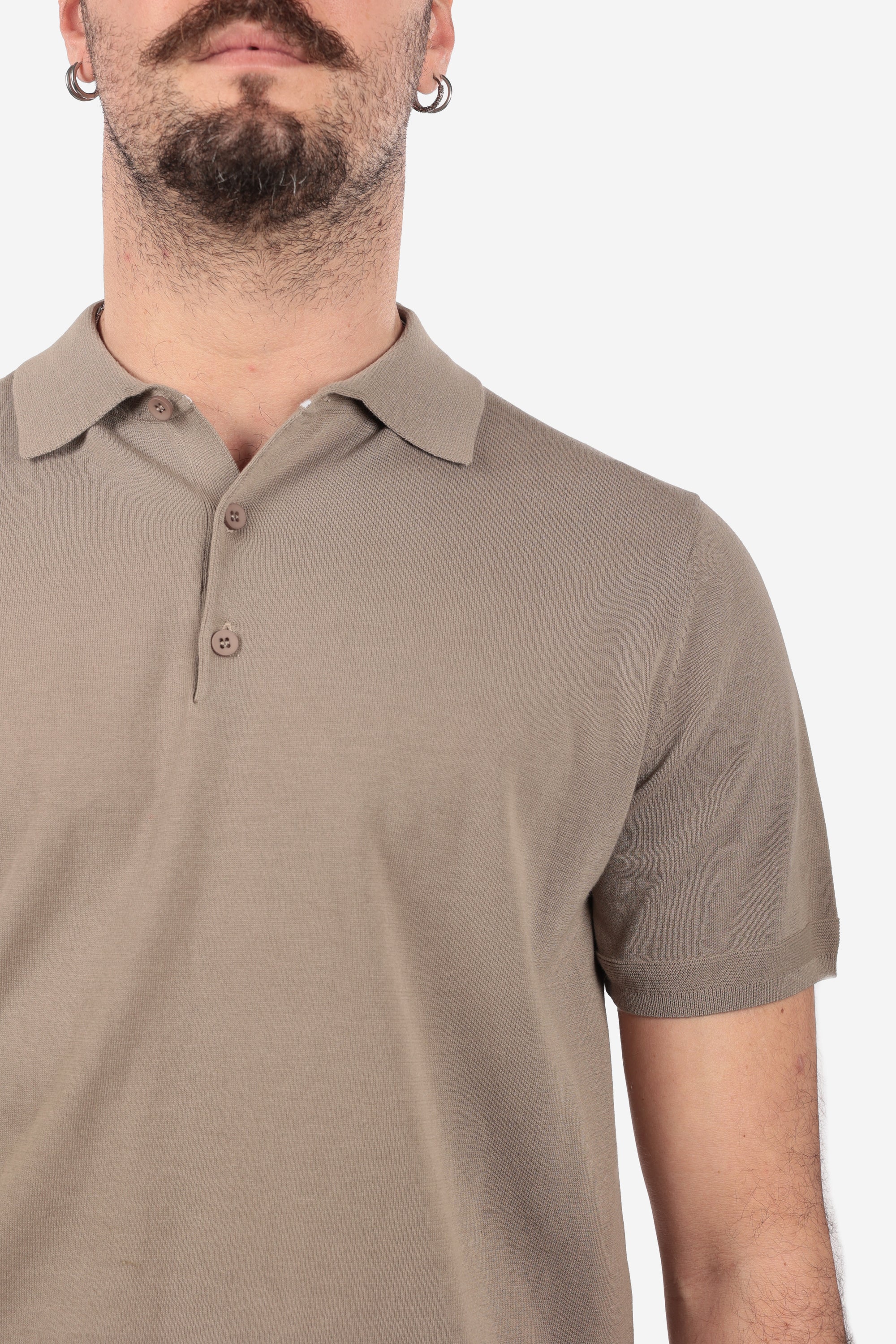 LIGHTWEIGHT 1-BUTTON THREAD POLO