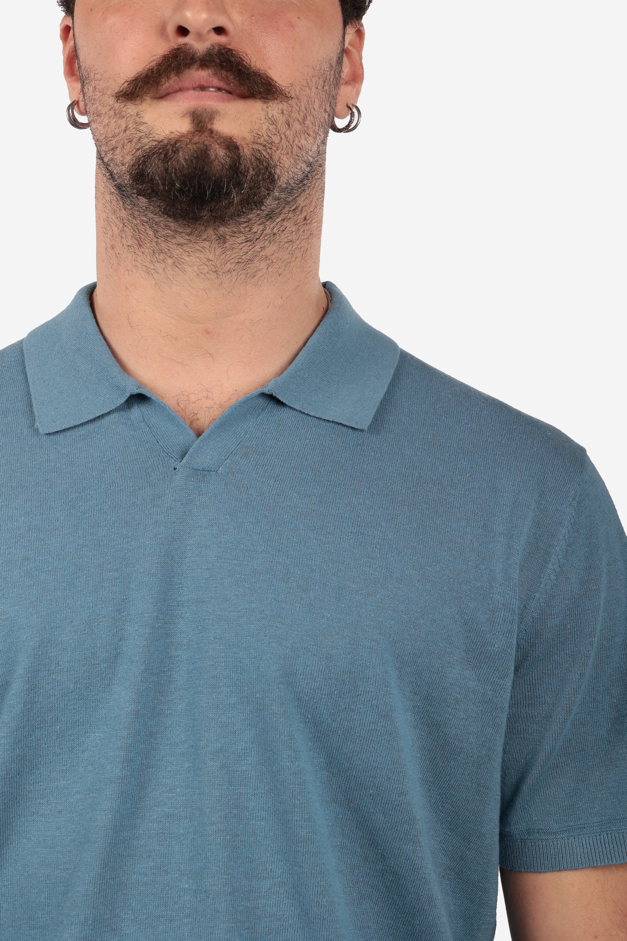 LINEN DERBY POLO