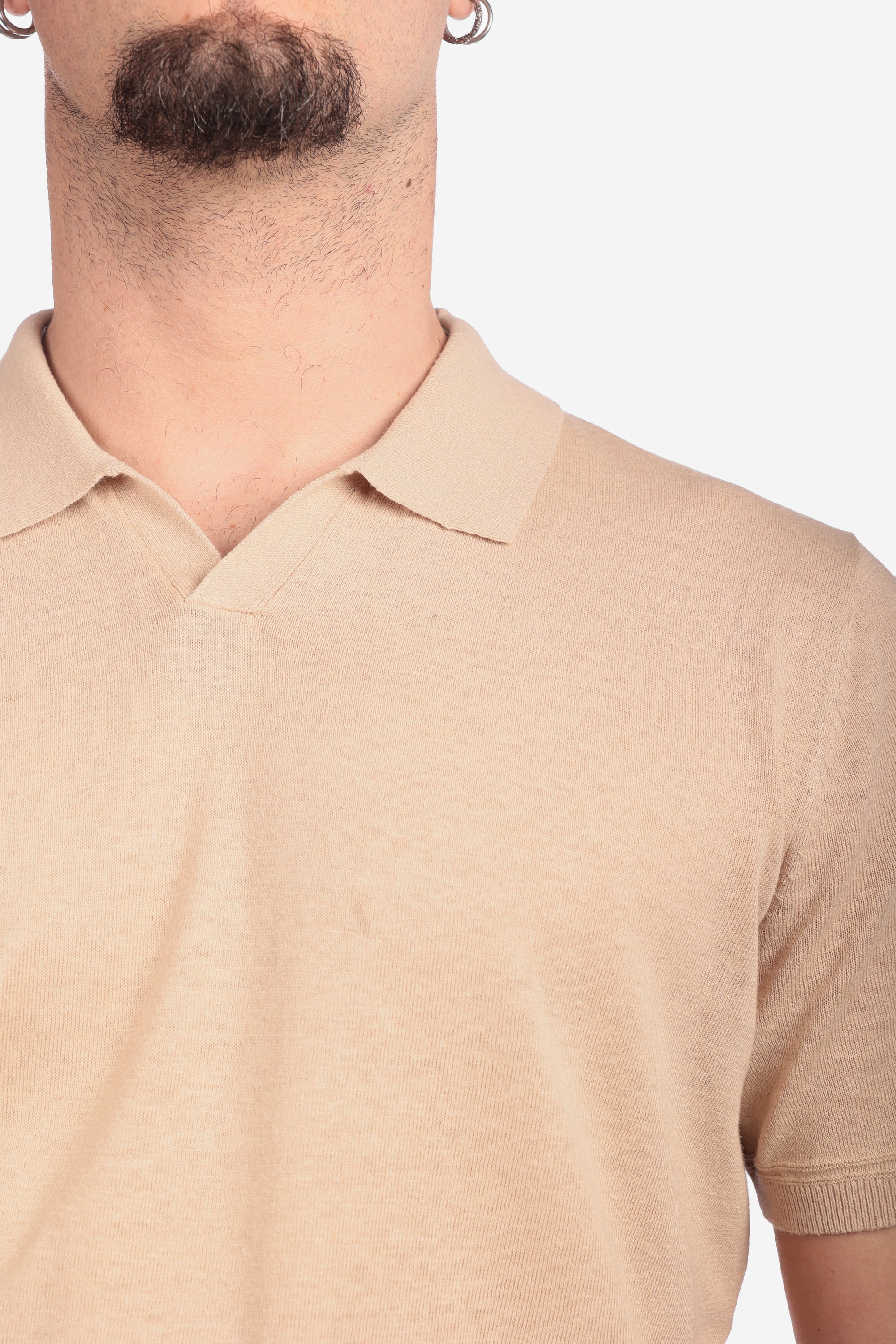 LINEN DERBY POLO