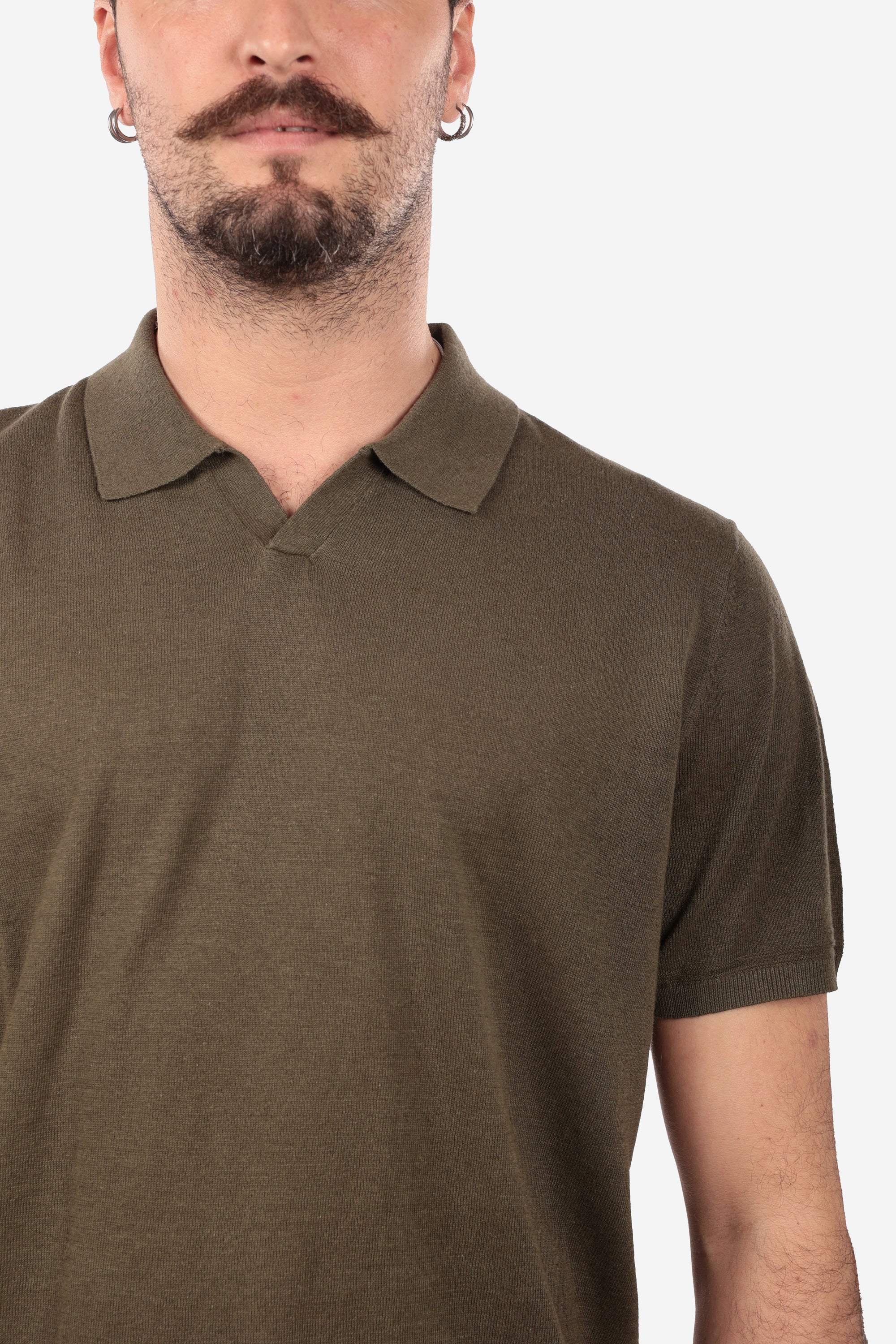 LINEN DERBY POLO
