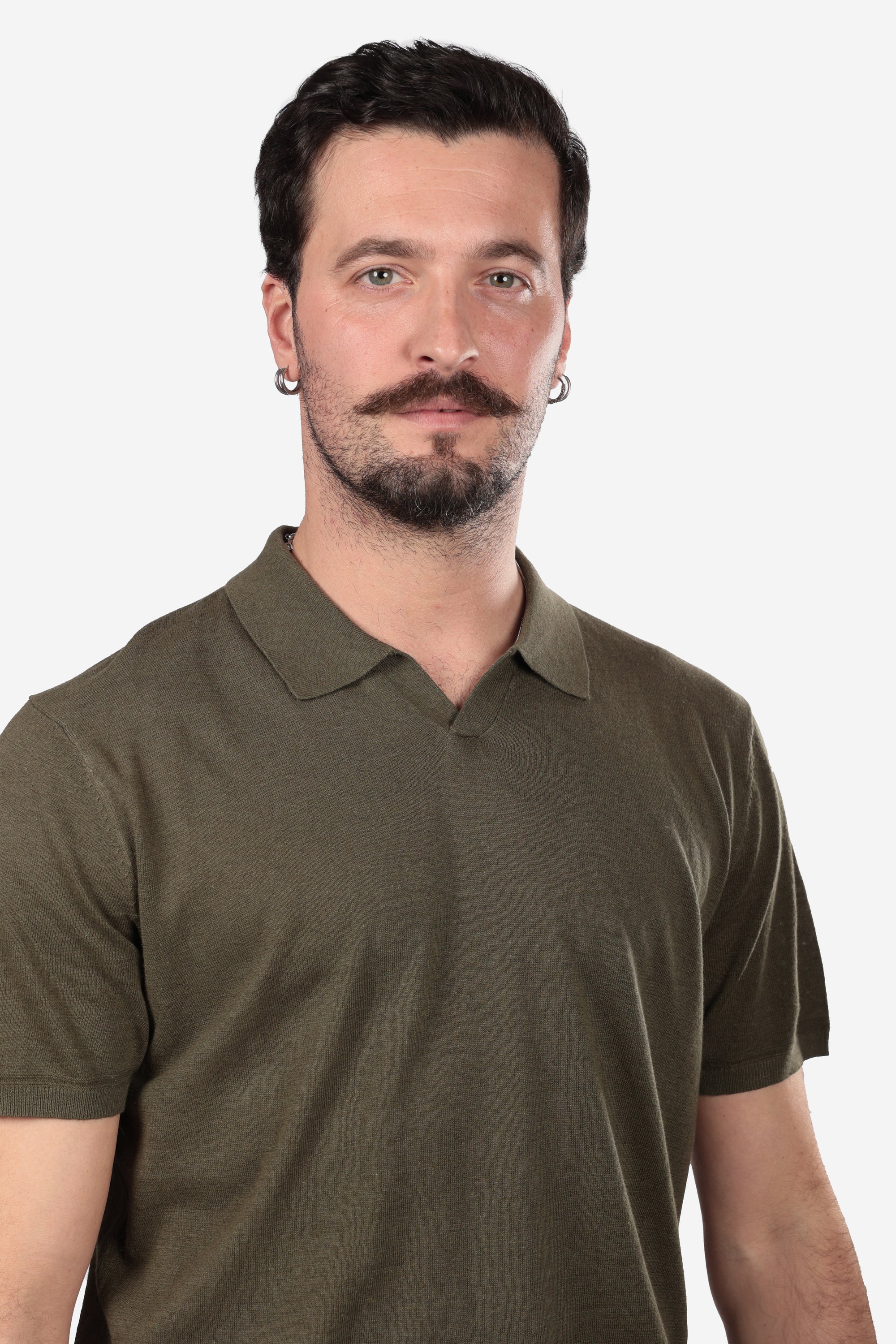 LINEN DERBY POLO