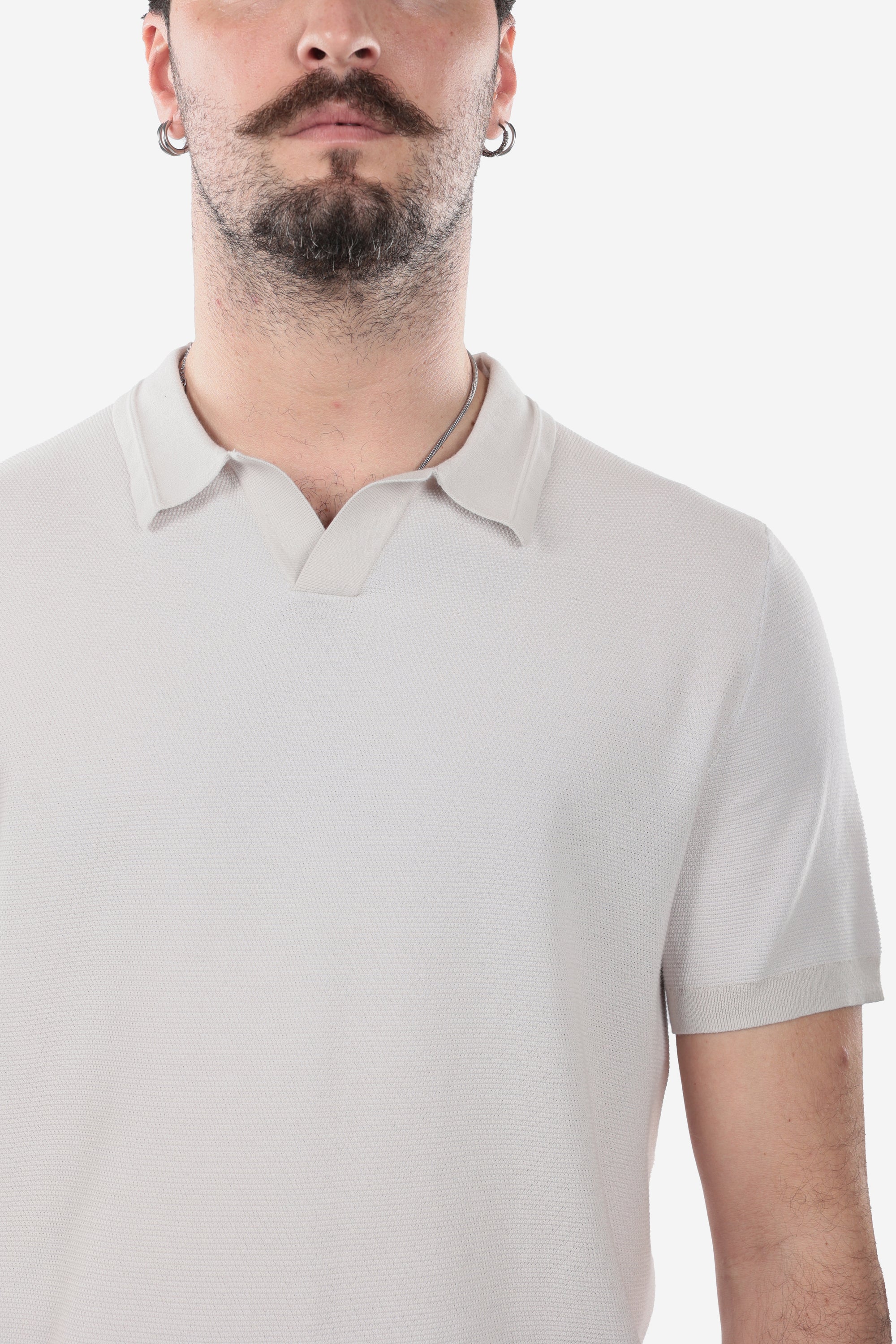 COTTON PIQUET POLO