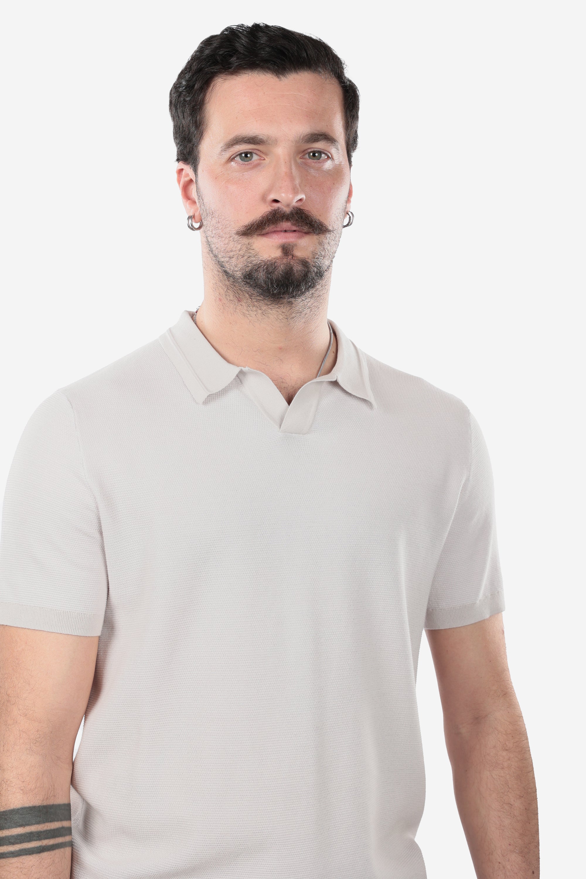 COTTON PIQUET POLO