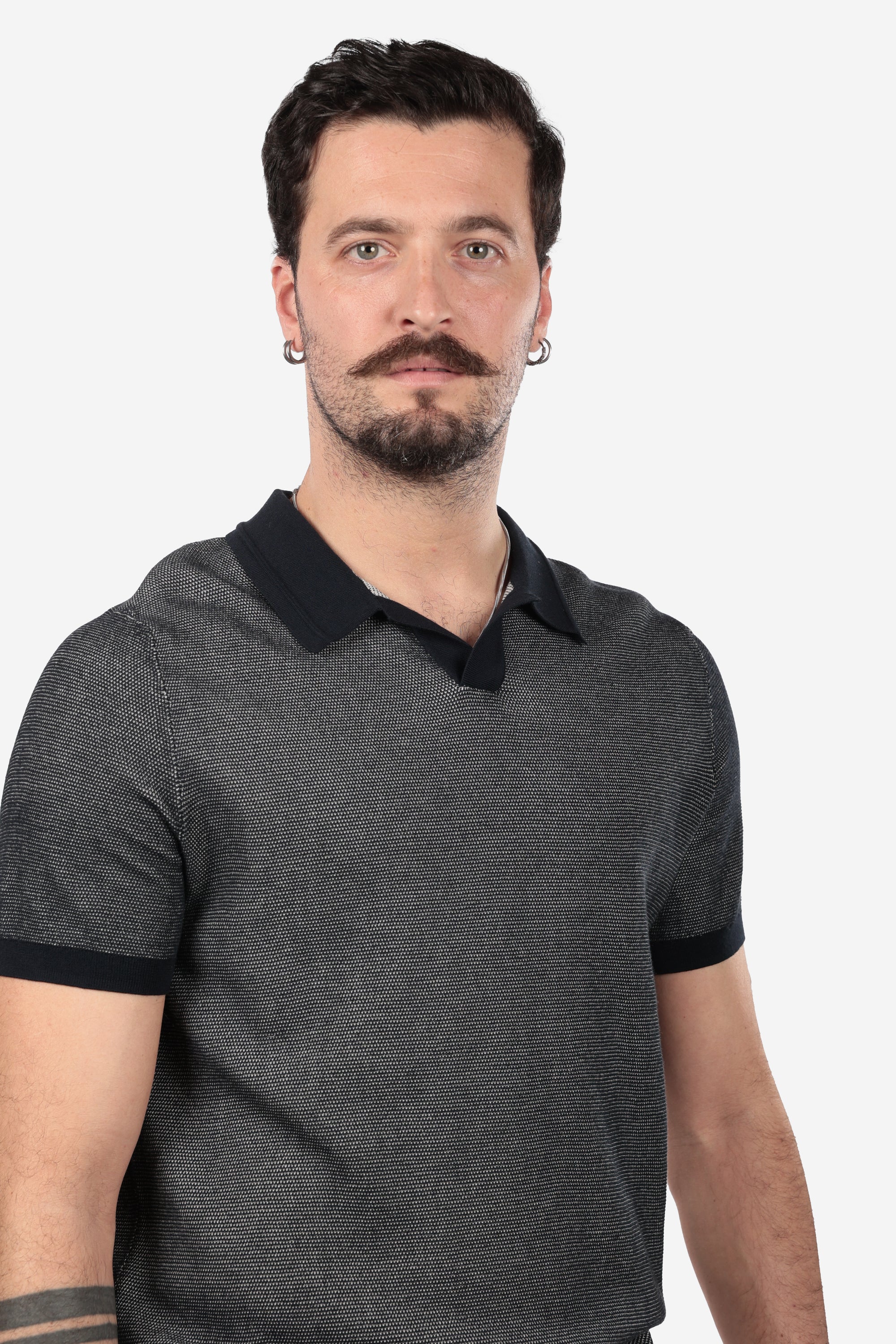 COTTON PIQUET POLO