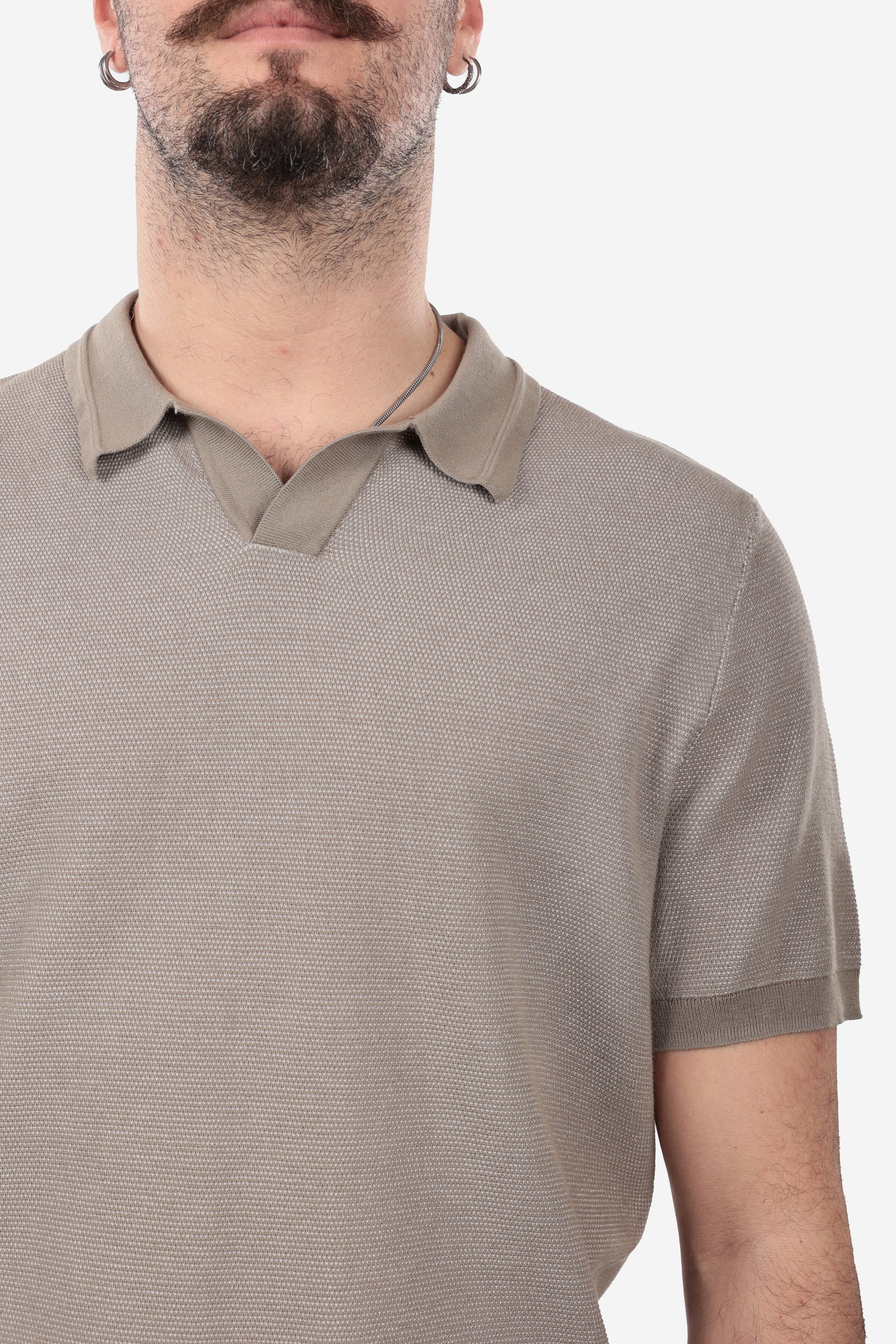 COTTON PIQUET POLO