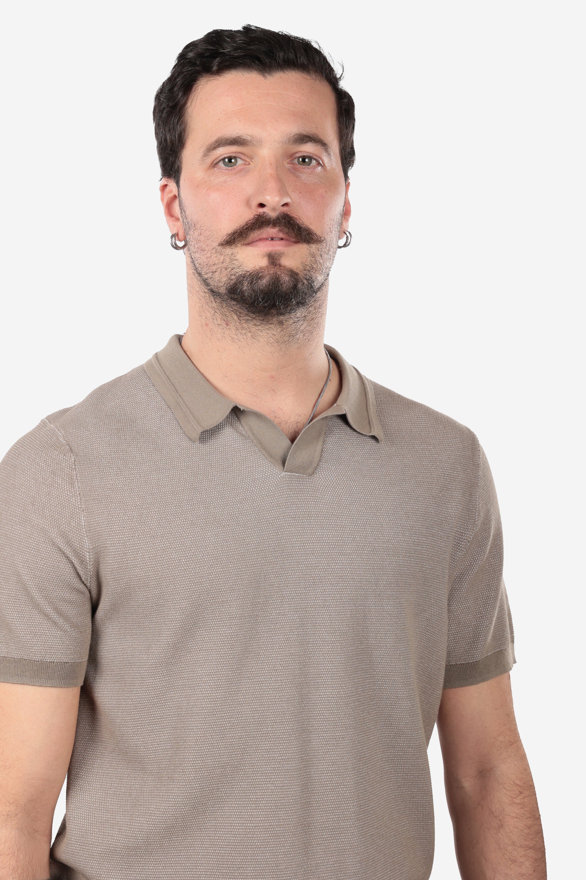COTTON PIQUET POLO