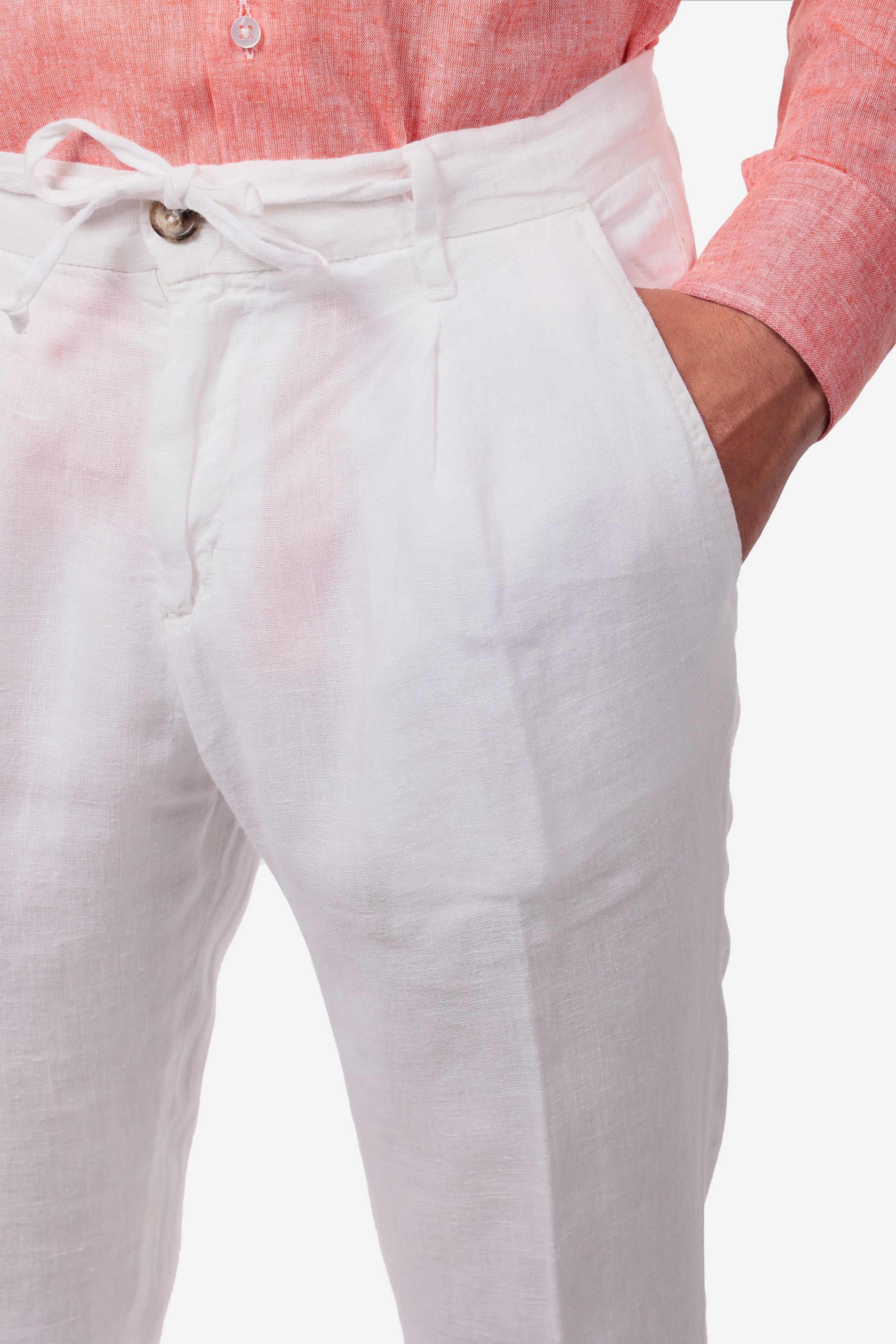 PANTALACCIO 100% LINO
