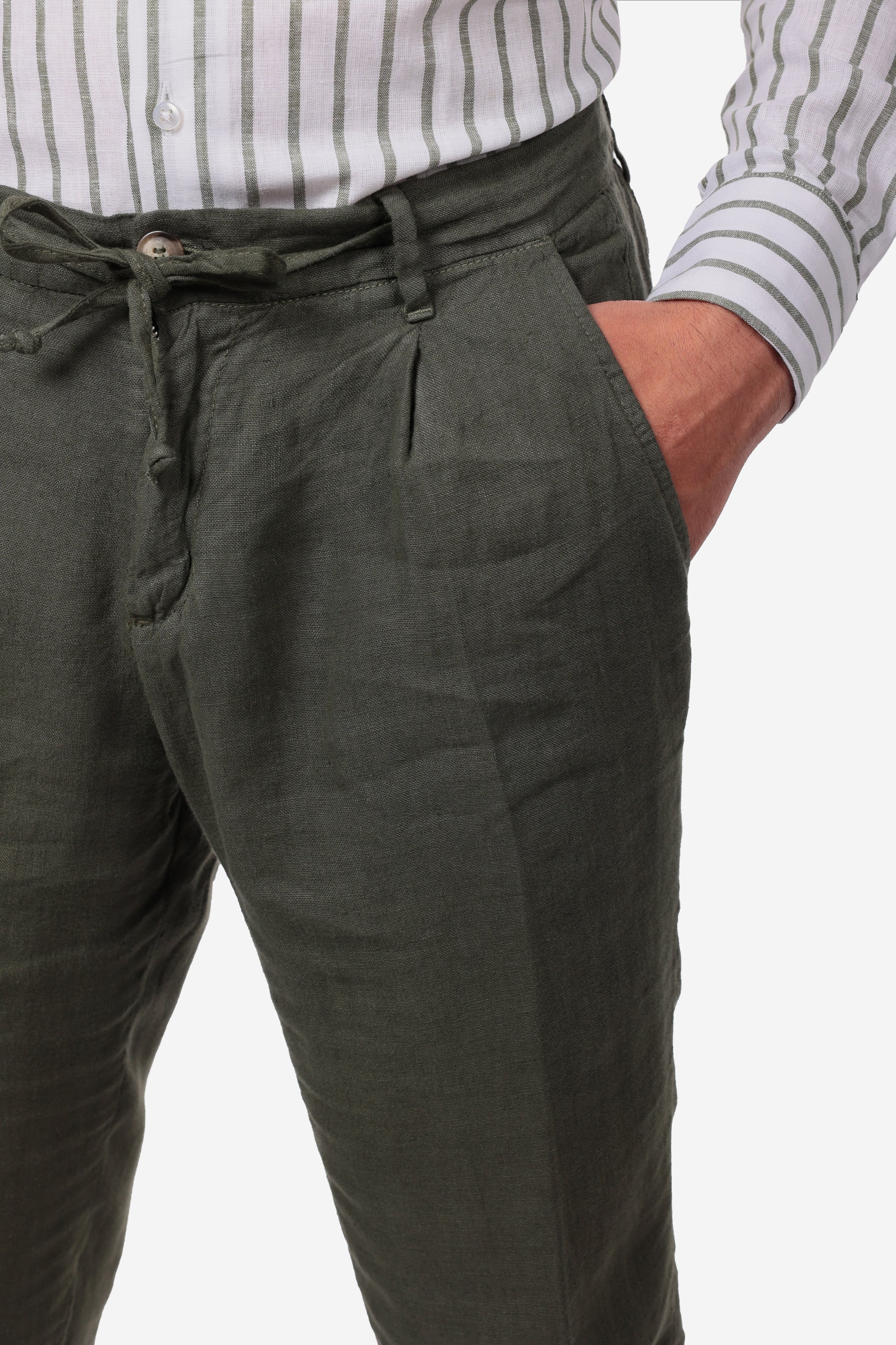 PANTALACCIO 100% LINO