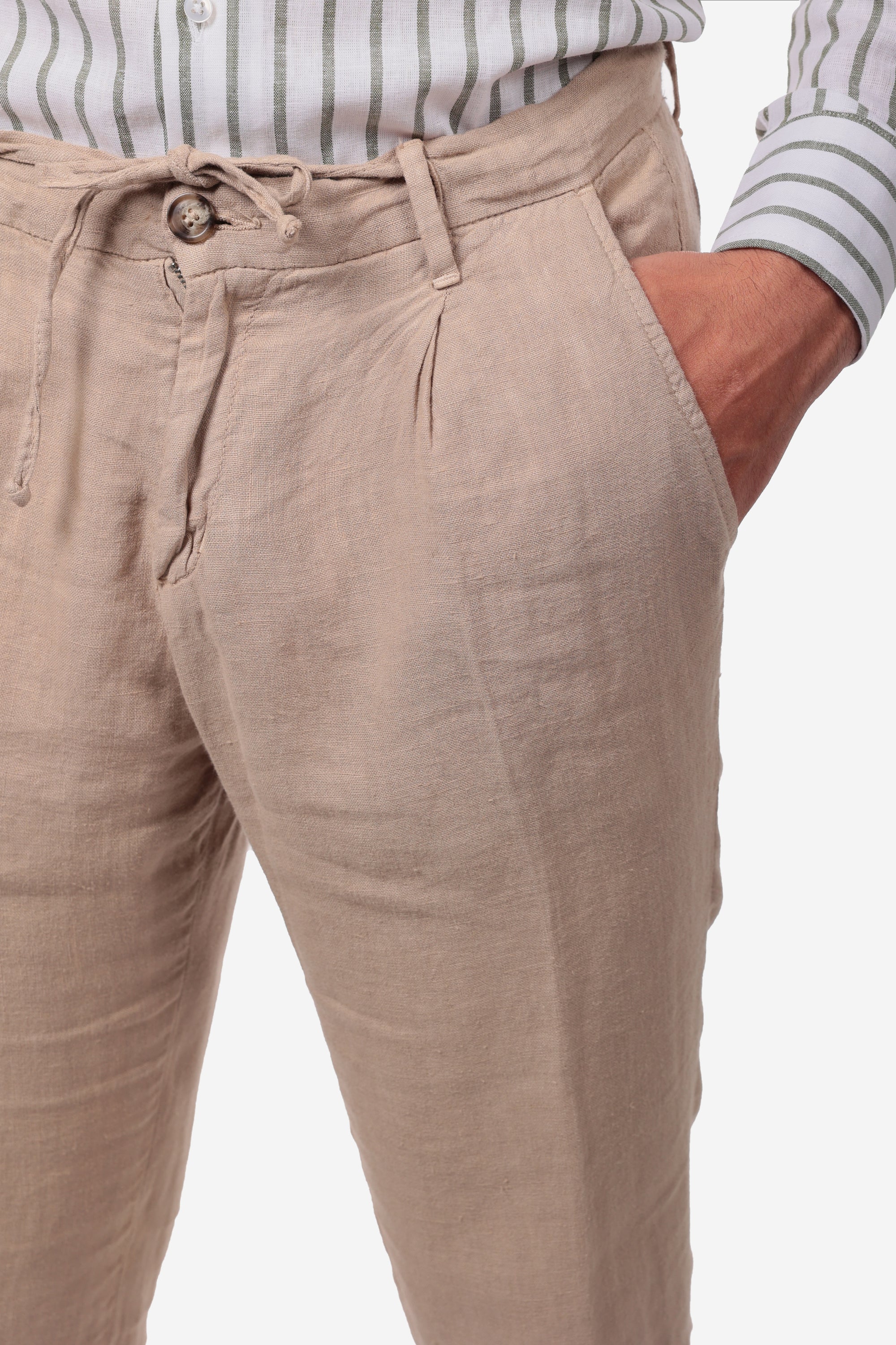 PANTALACCIO 100% LINO