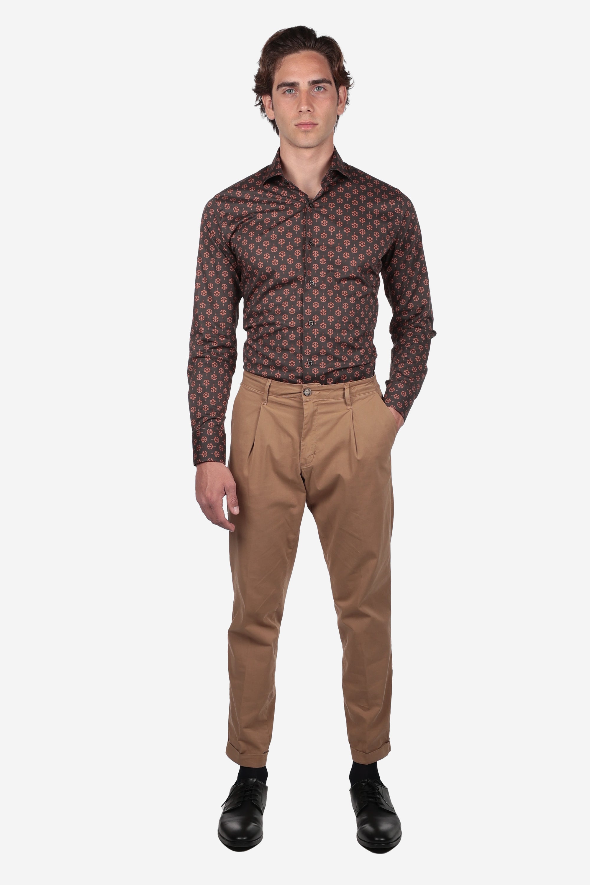 CAMICIA FANTASIA FACILE STIRO PIANTA