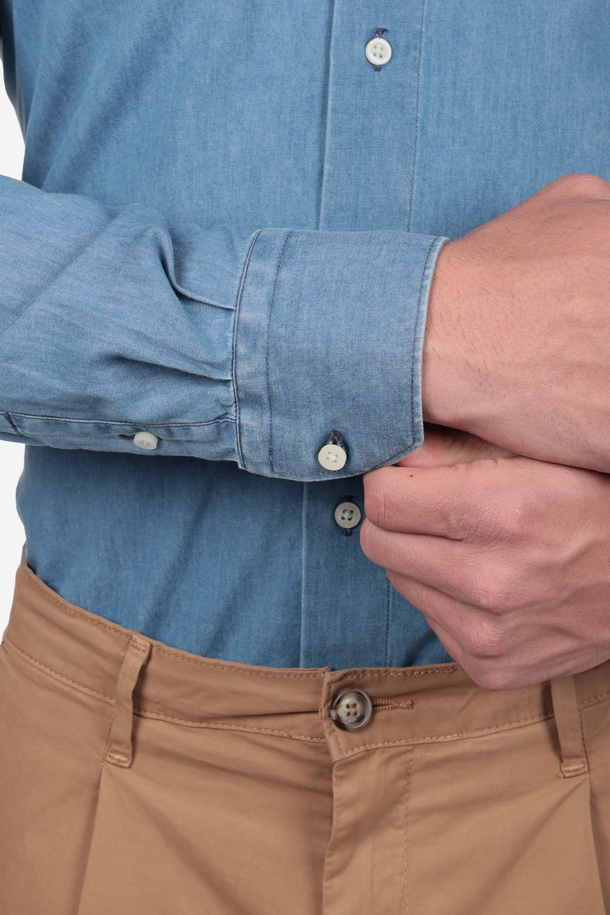 SOFT DARK DENIM SHIRT