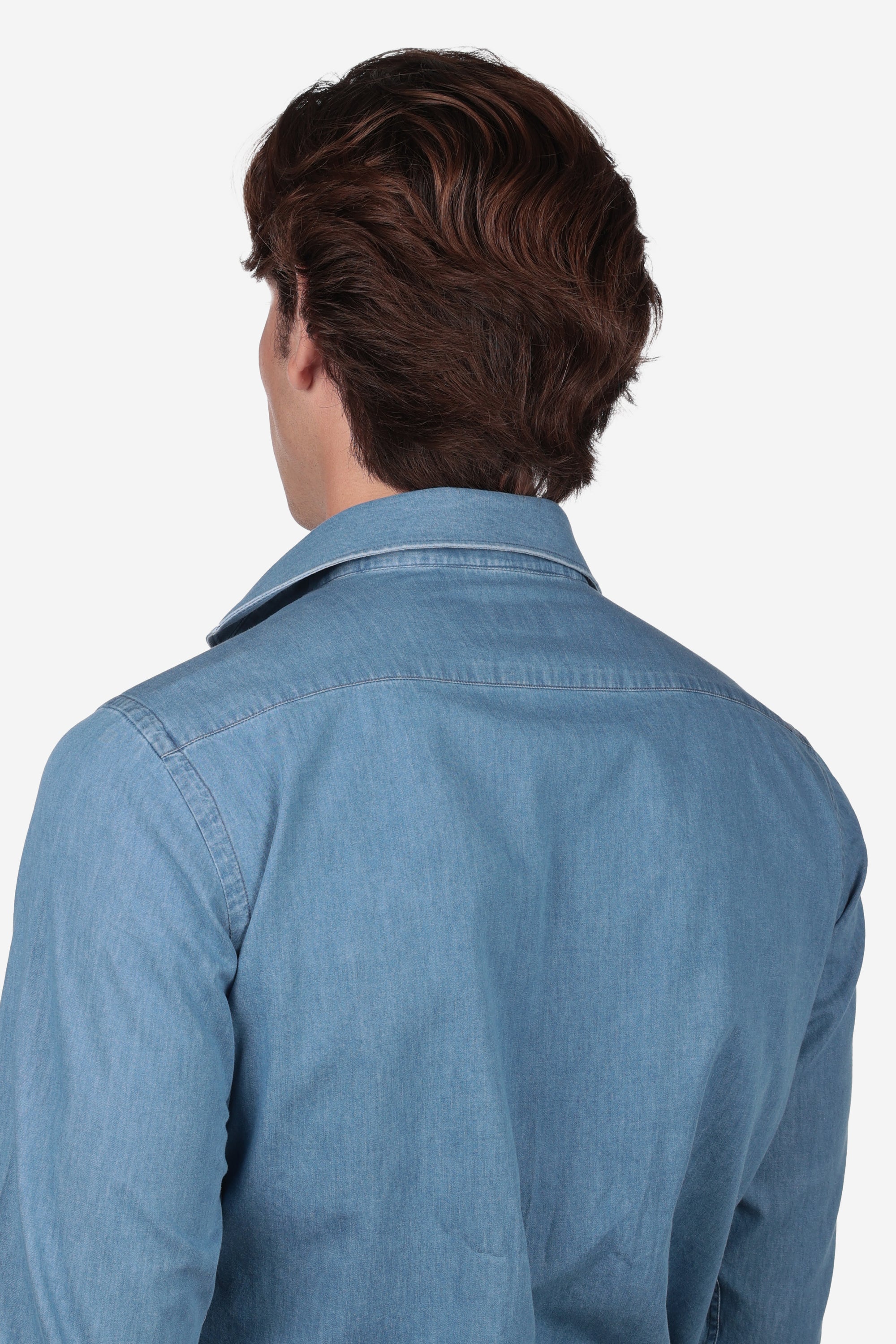 SOFT DARK DENIM SHIRT