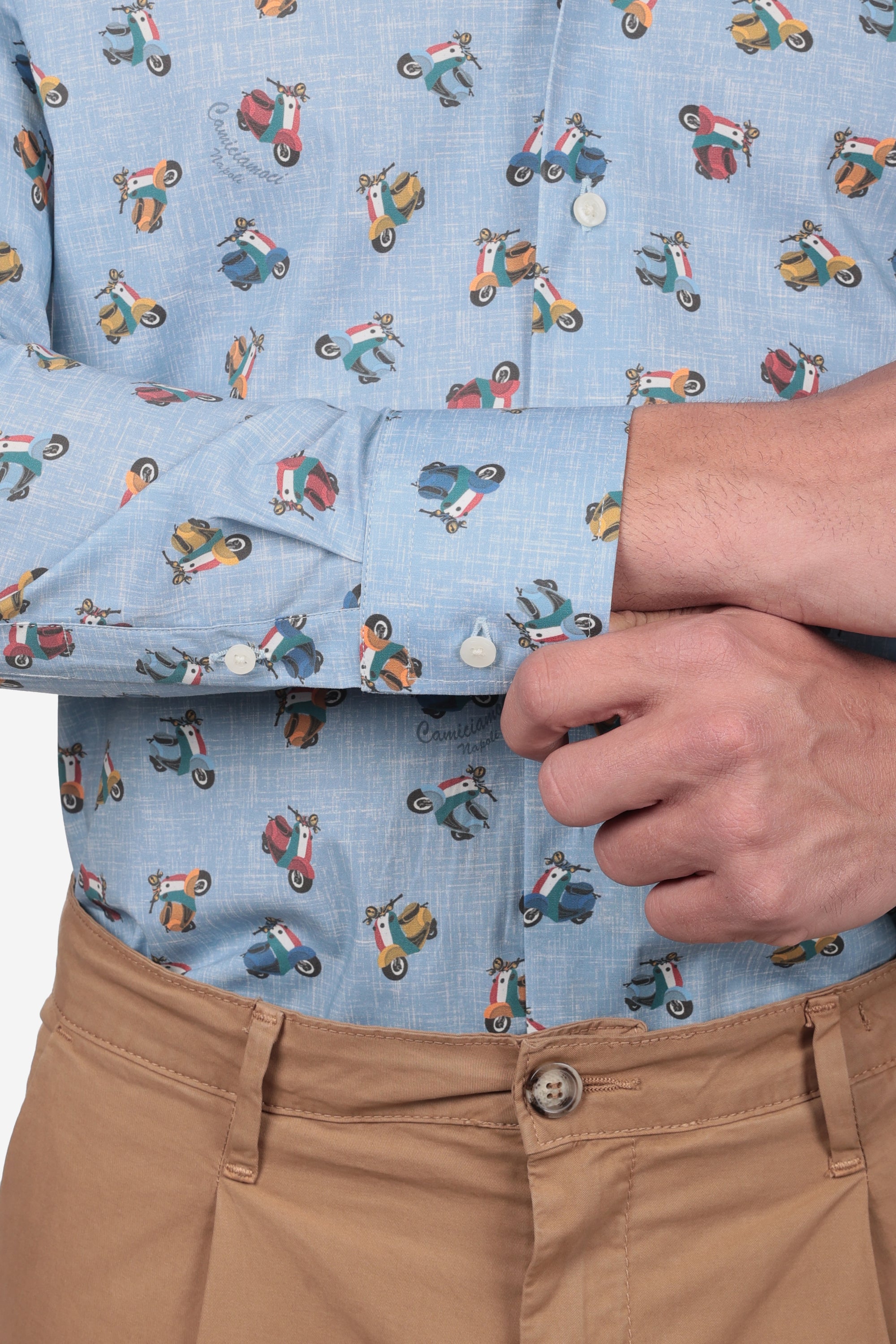 CAMICIA FANTASIA FACILE STIRO VESPETTA