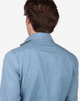 CAMICIA MORBIDA IN DENIM CHIARO