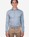 CAMICIA FANTASIA FACILE STIRO MOKA