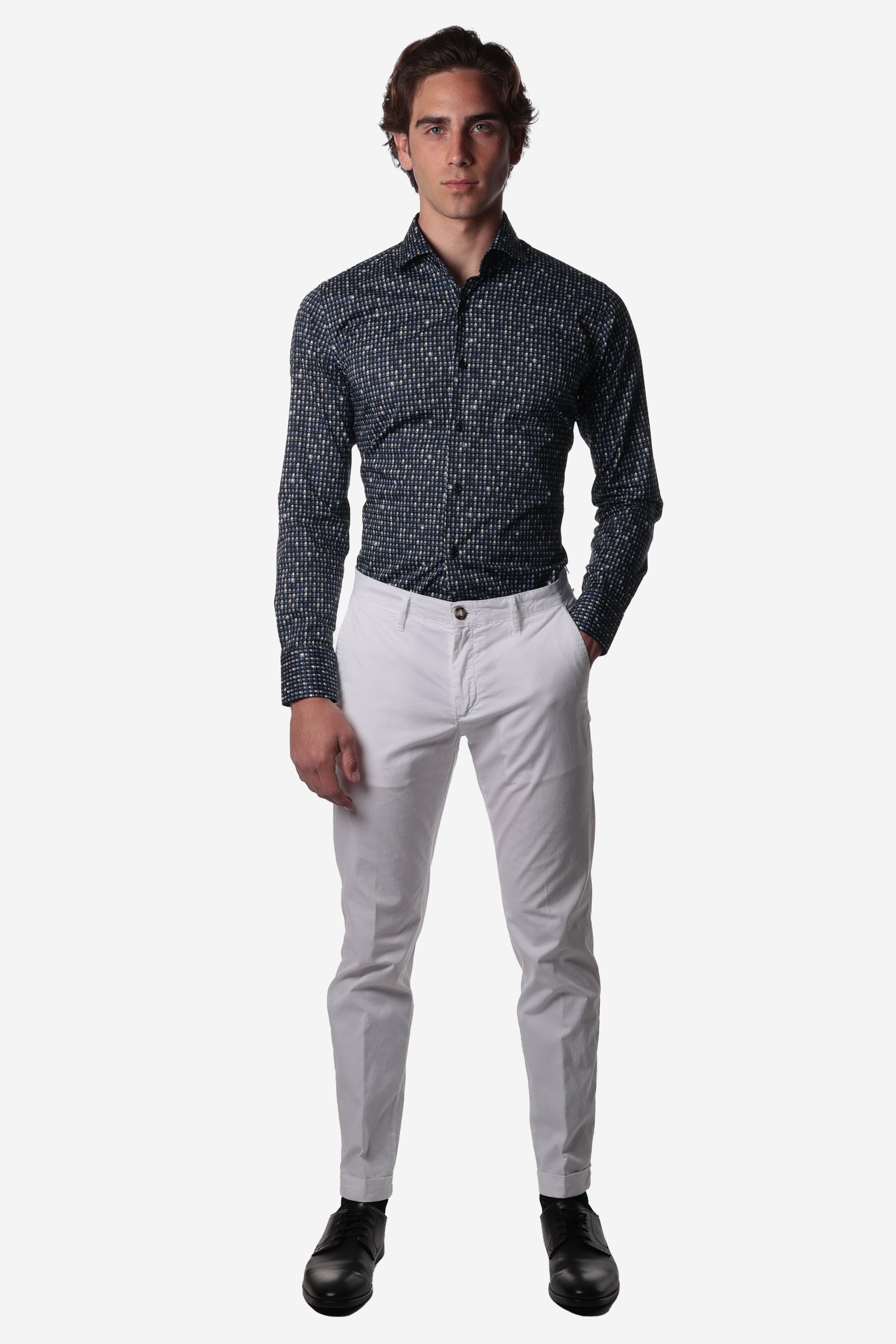 CAMICIA FANTASIA FACILE STIRO MANO