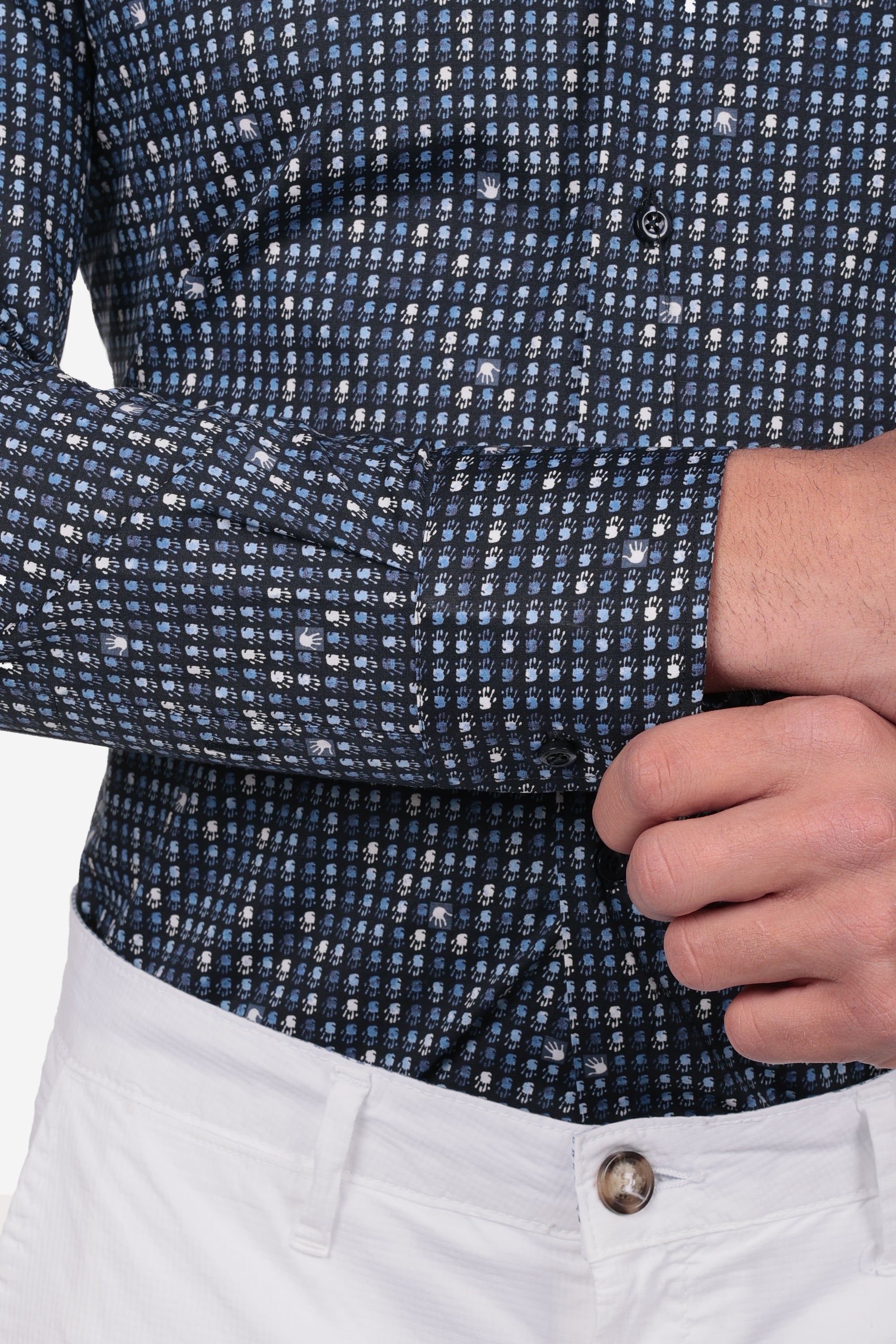 CAMICIA FANTASIA FACILE STIRO MANO